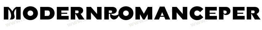 ModernRomancePersona字体转换