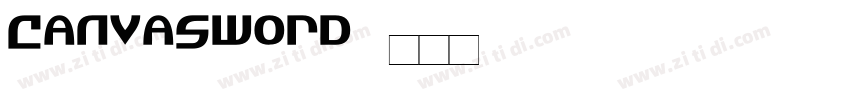 CanvaSword字体转换