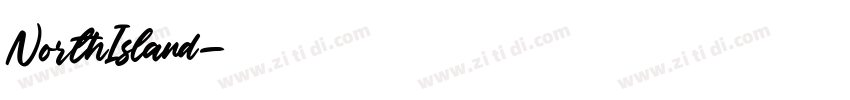 NorthIsland字体转换