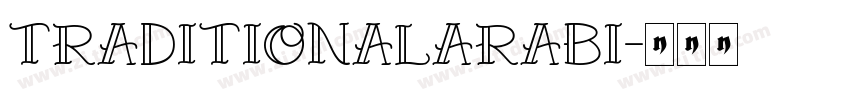 TraditionalArabi字体转换