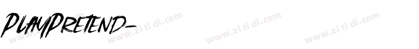 PlayPretend字体转换