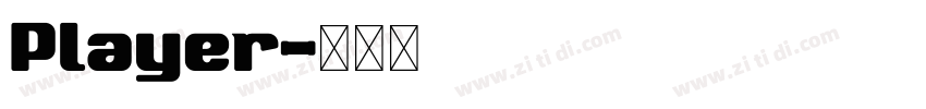 Player字体转换