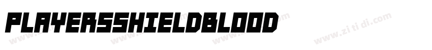 PlayersShieldBlood字体转换