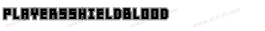 PlayersShieldBlood字体转换