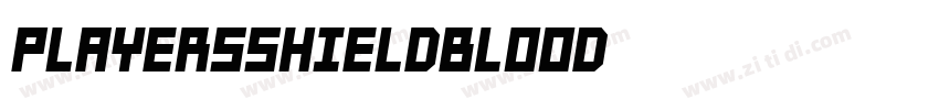 PlayersShieldBlood字体转换