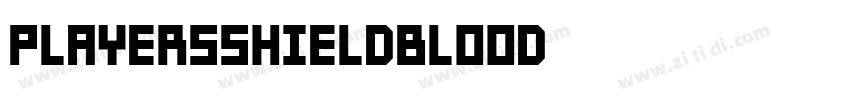 PlayersShieldBlood字体转换