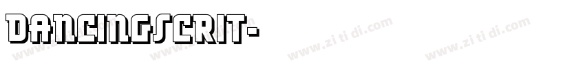 DancingScrit字体转换