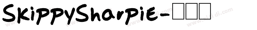 SkippySharpie字体转换