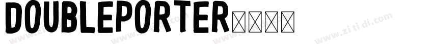 DoublePorter字体转换