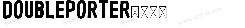 DoublePorter字体转换