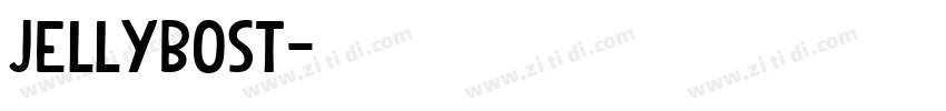 Jellybost字体转换