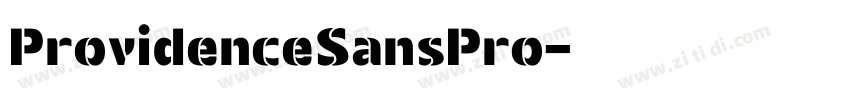 ProvidenceSansPro字体转换