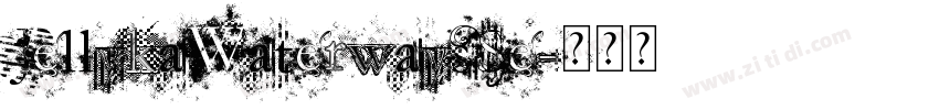 JellykaWaterwaysSe字体转换