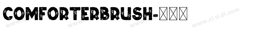 ComforterBrush字体转换