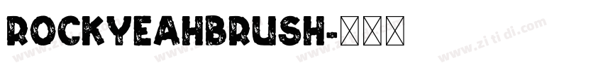 RockyeahBrush字体转换