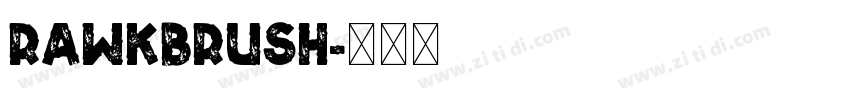RawkBrush字体转换