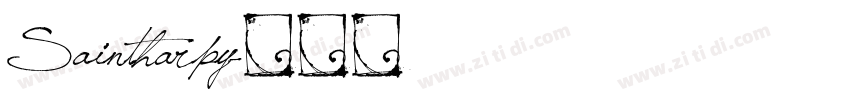 Saintharpy字体转换