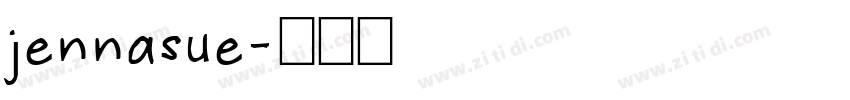 jennasue字体转换