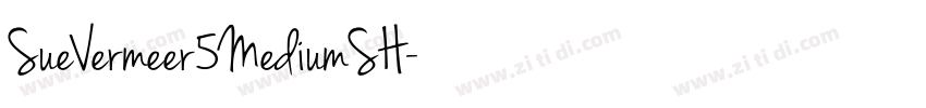 SueVermeer5MediumSH字体转换