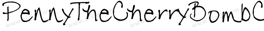 PennyTheCherryBombC字体转换