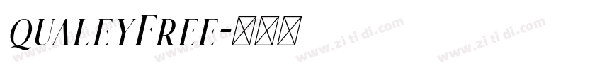 qualeyFree字体转换