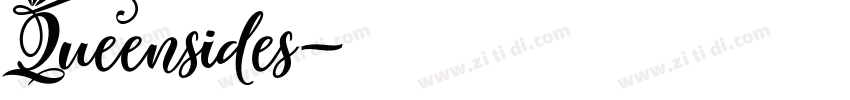 Queensides字体转换
