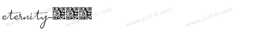 eternity字体转换