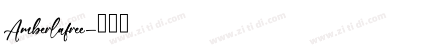 Amberlafree字体转换
