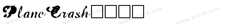 PlaneCrash字体转换