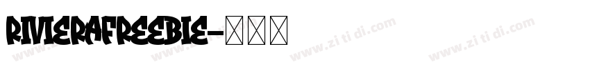 RivieraFreebie字体转换