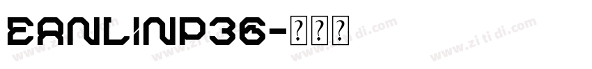 EanLinP36字体转换