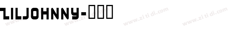 LilJohnny字体转换