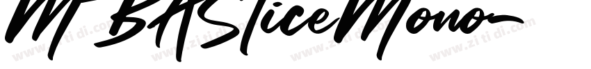 MBASliceMono字体转换