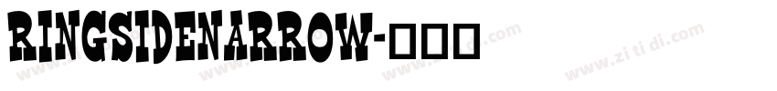 RingsideNarrow字体转换
