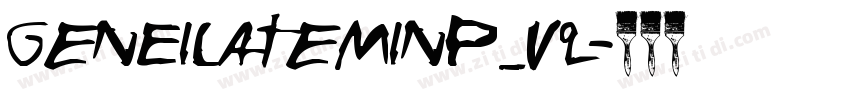 GenEiLateMinP_v2字体转换