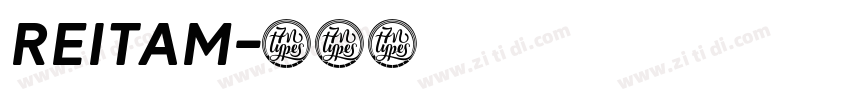 Reitam字体转换