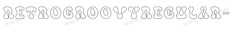 RetroGroovyRegular字体转换