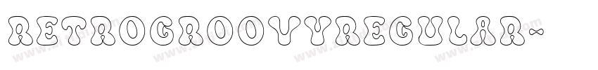 RetroGroovyRegular字体转换