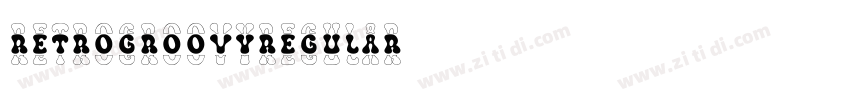 RetroGroovyRegular字体转换
