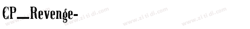 CP_Revenge字体转换
