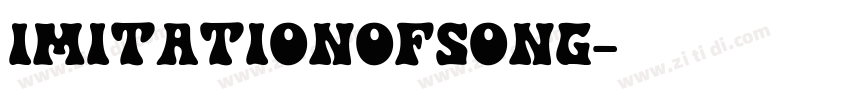 ImitationofSong字体转换
