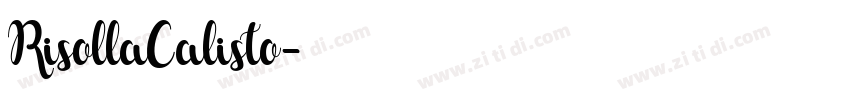 RisollaCalisto字体转换