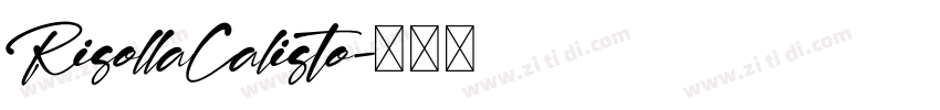 RisollaCalisto字体转换