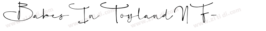 BabesInToylandNF字体转换