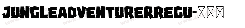 JungleAdventurerRegu字体转换