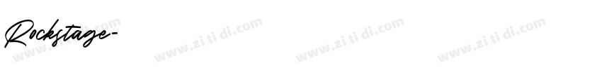 Rockstage字体转换