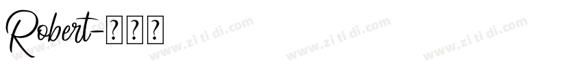 Robert字体转换