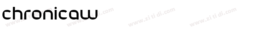ChronicaW01字体转换