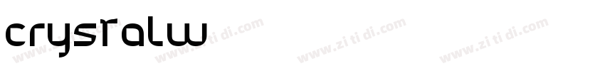 CrystalW01字体转换