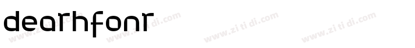 DEATHFONT01字体转换